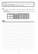 Предварительный просмотр 22 страницы Hitachi RAC-S10CAK Instruction Manual