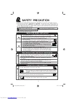 Предварительный просмотр 2 страницы Hitachi RAC-S10CDT Instruction Manual