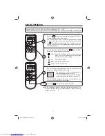 Предварительный просмотр 7 страницы Hitachi RAC-S10CDT Instruction Manual