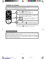 Предварительный просмотр 8 страницы Hitachi RAC-S10CYK Instruction Manual