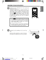 Предварительный просмотр 13 страницы Hitachi RAC-S10CYK Instruction Manual