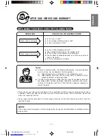 Предварительный просмотр 21 страницы Hitachi RAC-S10CYK Instruction Manual