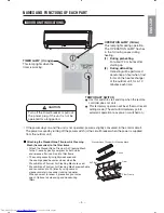 Предварительный просмотр 5 страницы Hitachi RAC-S10HA Instruction Manual