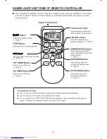 Предварительный просмотр 6 страницы Hitachi RAC-S10HA Instruction Manual