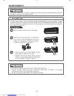 Предварительный просмотр 44 страницы Hitachi RAC-S10HA Instruction Manual