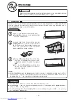 Предварительный просмотр 18 страницы Hitachi RAC-S13CBT Instruction Manual