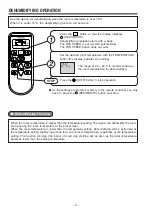 Предварительный просмотр 8 страницы Hitachi RAC-S18CAK Instruction Manual