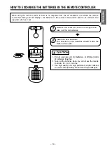 Предварительный просмотр 13 страницы Hitachi RAC-S18CAK Instruction Manual