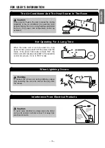 Предварительный просмотр 15 страницы Hitachi RAC-S18CAK Instruction Manual