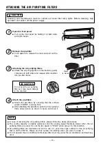 Предварительный просмотр 16 страницы Hitachi RAC-S18CAK Instruction Manual