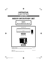 Hitachi RAC-S18CDT Instruction Manual preview