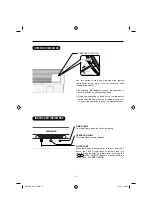 Предварительный просмотр 5 страницы Hitachi RAC-S18CDT Instruction Manual