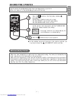 Предварительный просмотр 7 страницы Hitachi RAC-S18CPA Instruction Manual