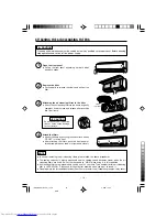 Предварительный просмотр 16 страницы Hitachi RAC-S18CPX Instruction Manual