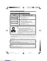 Предварительный просмотр 20 страницы Hitachi RAC-S18CPX Instruction Manual