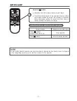 Предварительный просмотр 9 страницы Hitachi RAC-S18CZT Instruction Manual