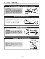 Предварительный просмотр 16 страницы Hitachi RAC-S18CZT Instruction Manual