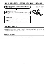 Предварительный просмотр 15 страницы Hitachi RAC-S18H2AA User Manual