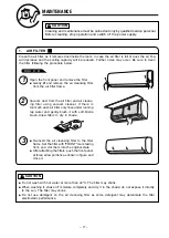 Предварительный просмотр 19 страницы Hitachi RAC-S18H2AA User Manual