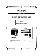 Hitachi RAC-S24CPX Instruction Manual preview