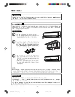 Preview for 20 page of Hitachi RAC-S24H2 Instruction Manual