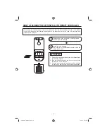 Предварительный просмотр 14 страницы Hitachi RAC-S24HPA(EG) Instruction Manual