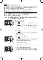 Предварительный просмотр 24 страницы Hitachi RAC-S25YHA Manual