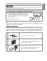 Предварительный просмотр 23 страницы Hitachi RAC-S33H2 User Instructions