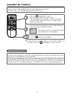 Preview for 8 page of Hitachi RAC-SX10CB Instruction Manual