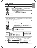 Preview for 17 page of Hitachi RAC-SX10HYK Instruction Manual