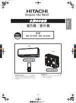 Предварительный просмотр 49 страницы Hitachi RAC-SX18HAK Instruction Manual