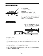 Предварительный просмотр 5 страницы Hitachi RAC-T10CE User Manual