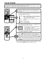 Предварительный просмотр 8 страницы Hitachi RAC-T10CE User Manual