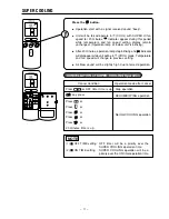 Предварительный просмотр 11 страницы Hitachi RAC-T10CE User Manual