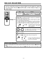 Предварительный просмотр 16 страницы Hitachi RAC-T10CE User Manual