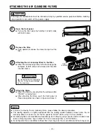 Предварительный просмотр 20 страницы Hitachi RAC-T10CE User Manual