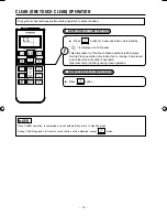 Предварительный просмотр 14 страницы Hitachi RAC-VX10CF Operation Manual