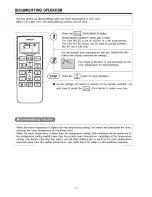 Предварительный просмотр 8 страницы Hitachi RAC-VX13CET Instruction Manual