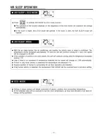 Предварительный просмотр 10 страницы Hitachi RAC-VX13CET Instruction Manual