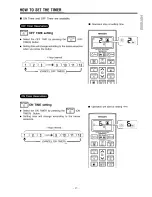 Предварительный просмотр 21 страницы Hitachi RAC-VX13CET Instruction Manual