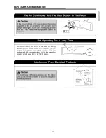 Предварительный просмотр 27 страницы Hitachi RAC-VX13CET Instruction Manual