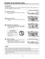 Предварительный просмотр 28 страницы Hitachi RAC-VX13CET Instruction Manual