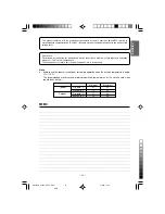 Предварительный просмотр 23 страницы Hitachi RAC-X10CY Instruction Manual