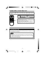 Предварительный просмотр 36 страницы Hitachi RAC-X10CY Instruction Manual