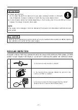 Preview for 21 page of Hitachi RAC-X10CZ Instruction Manual