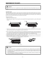 Preview for 14 page of Hitachi RAC-X10HAK Instruction Manual