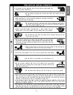 Предварительный просмотр 3 страницы Hitachi RAC-X13CXK User Manual