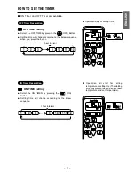 Предварительный просмотр 11 страницы Hitachi RAC-X13CXK User Manual