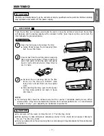 Предварительный просмотр 17 страницы Hitachi RAC-X13CXK User Manual