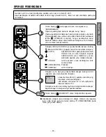 Предварительный просмотр 29 страницы Hitachi RAC-X18CX Instruction Manual